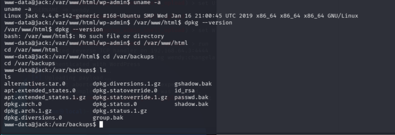 Directory exploration finding id_rsa